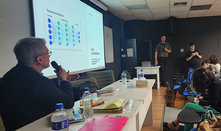 Palestra com Edney Silvestre e Ben-Hur Corrêa